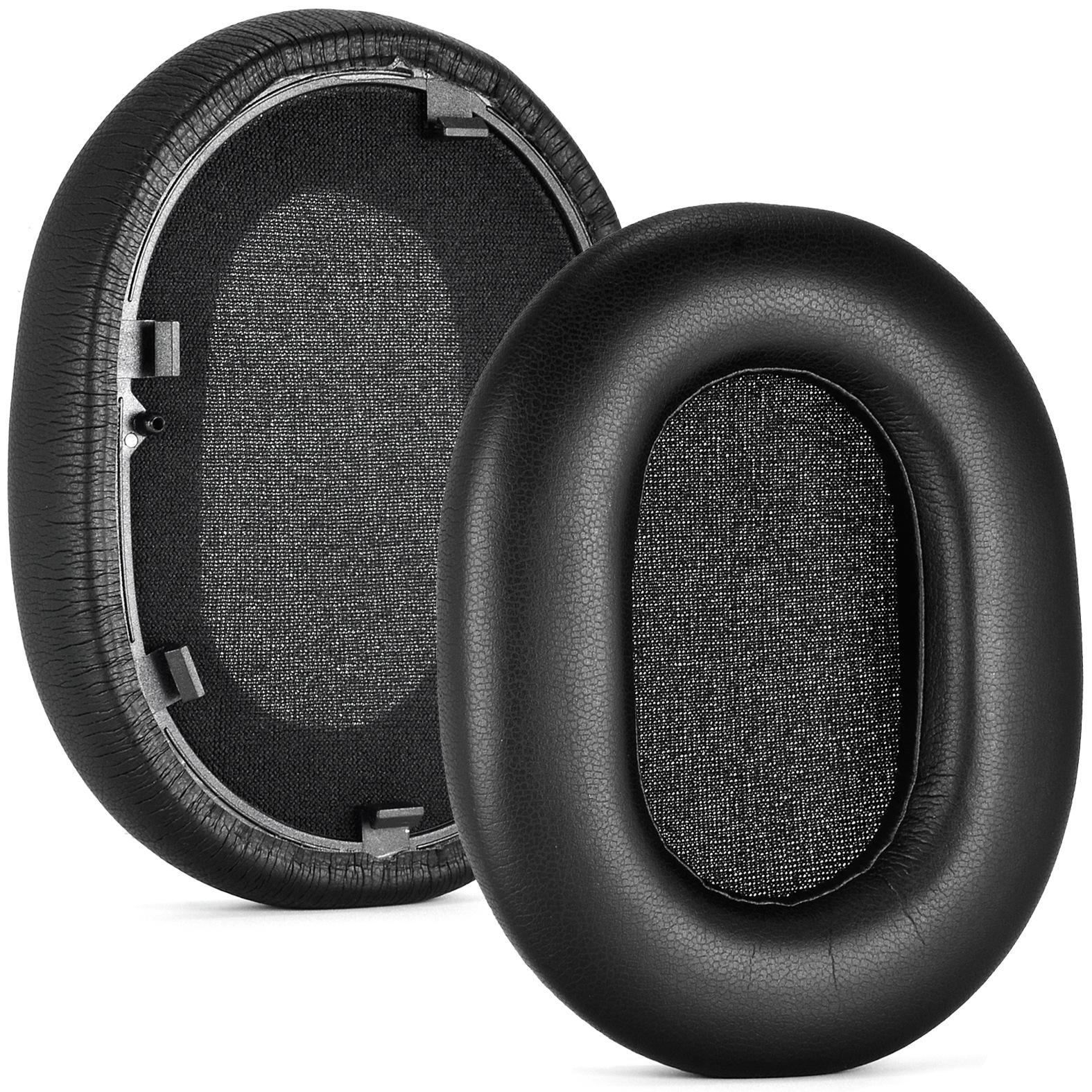 Replacement Ear Pads For Sony Wh-1000Xm5 Bluetooth Headphones Protein Leather Black