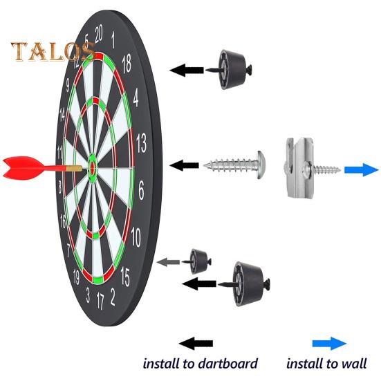 1 Set Dartboard Mounting Bracket Easy Installation Dartboard Wall Hanging Hook Durable Dartboard Holder for