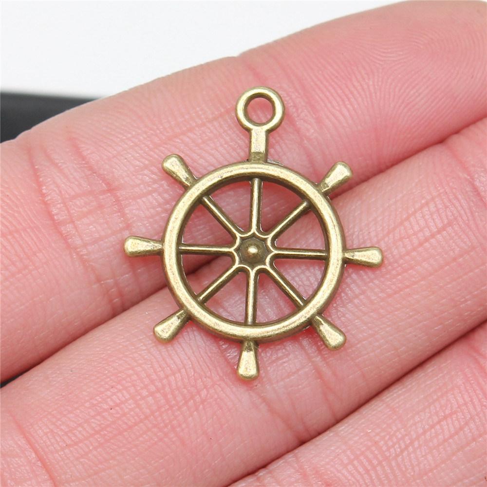 Charms Airplane Ship Pendants Minimalist Jewelry Components QC001