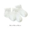 3 Pairs Cotton Girls Socks for Spring Summer Ruffles Mesh Baby Socks Children Baby Little Girl Clothing Cute Accessories
