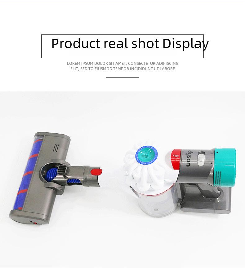 Compatible Electric Suction Floor Brush Head for Dyson V6 V8 V10 Vacuums