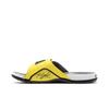 Air Jordan Hydro Slide 4 'Lightning' (Unisex) Tour Yellow / Dark Blue Grey / White / Black / White / White Slide Slippers DN4238 701