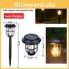 Powered Lawn Solar Light And Hanging Wall Lamp For Home Yard Outdoor Decoration