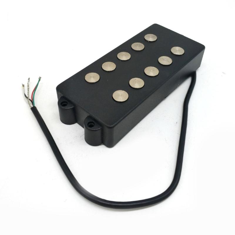 Bass Middle Bridge Pickups Set with Mounting Screws Bass Part Replacements Kits