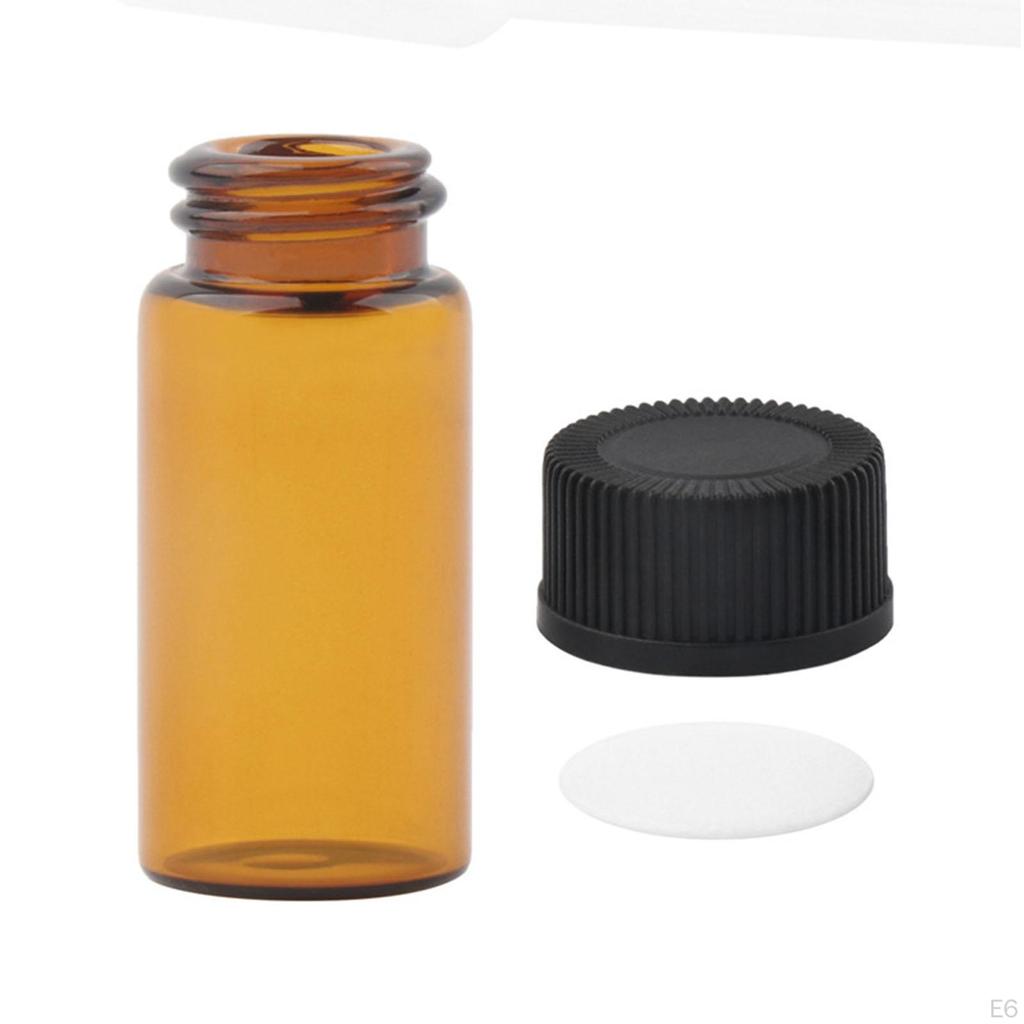 100 Stück Mini Glasflaschen Parfüm Reise nachfüllbar Geburtstagsgeschenke Größe Probe