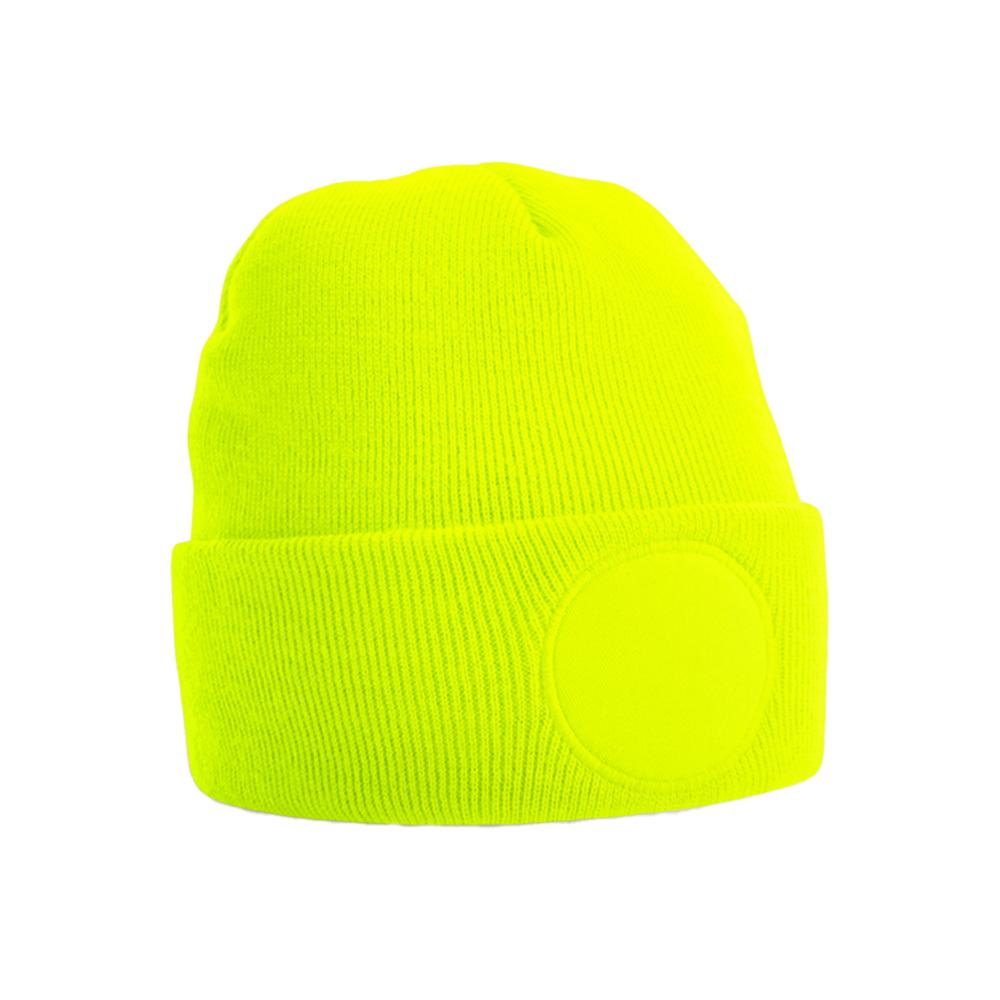 Circular Patch Beanie