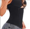 Taillenmieder-Korsett: Reißverschluss, 9 Stäbe, Bauchkontrolle Yoga Übungstrainer