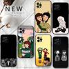 Cartoon D-Daria Phone Case For iPhone 16,15,14,13,12 Mini 11 Pro XR,X,XS,MAX 7,8 Plus Silicone Cover Soft Black