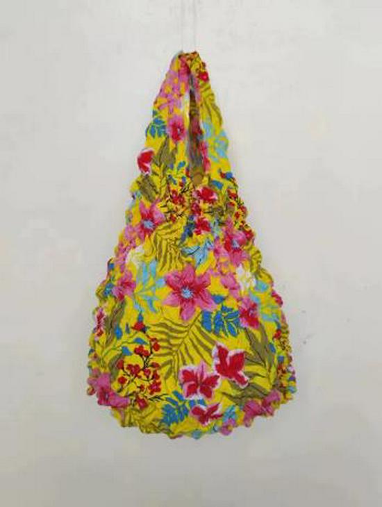 Collapsible Telescopic Pineapple Bun Handheld Shopping Bag