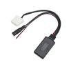 150cm Car Bluetooth5.0 Wireless Module AUX IN Adapter Handsfree Mic Replacement for Mazda 2 3 5 6