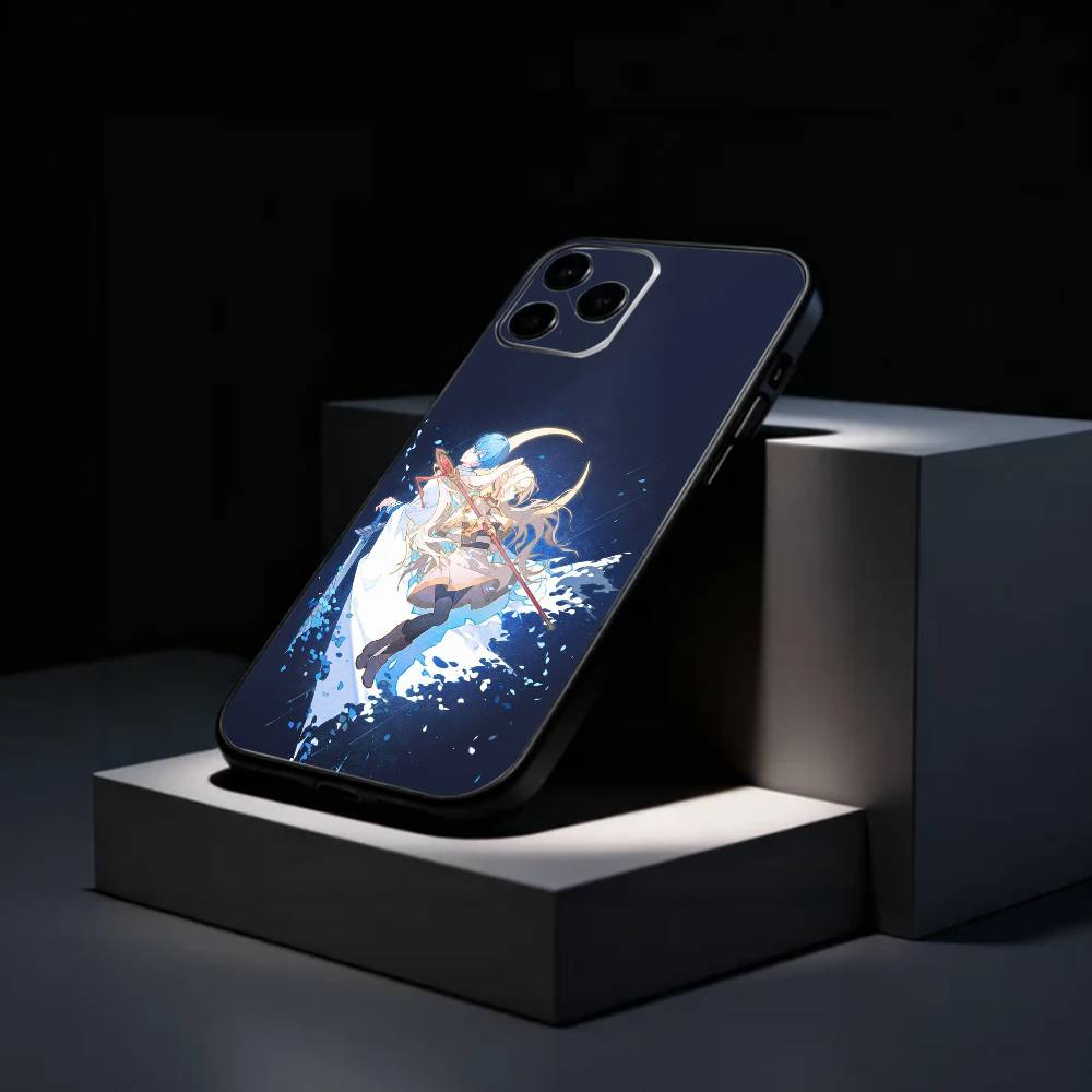 Cartoon Frieren Sousou No Frieren Phone Case Silicone Soft For IPhone 17 16 15 14 13 12 11 X XR Plus Pro Max Plus