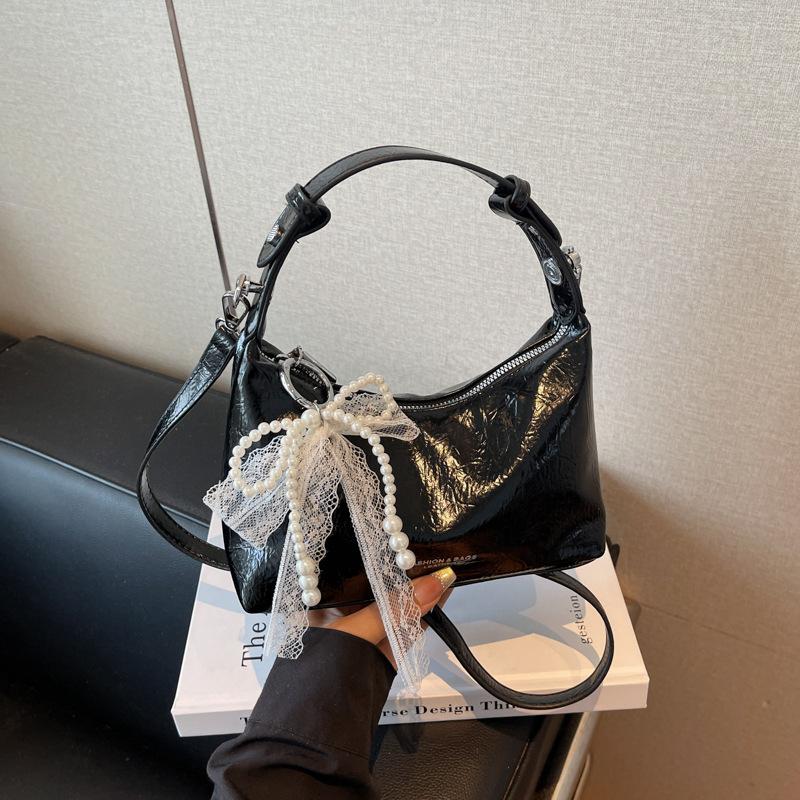 

Bag women s 2025 new summer niche fashion shoulder bag Korean version ins tide messenger bag high-end small square bag 21*10*14