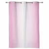 Różowo-Białe Gradientowe Zasłony do Sypialni Salonu Draperie Kuchnia Pokój Dziecięcy Zasłona Okienna Nowoczesny Wystrój Domu