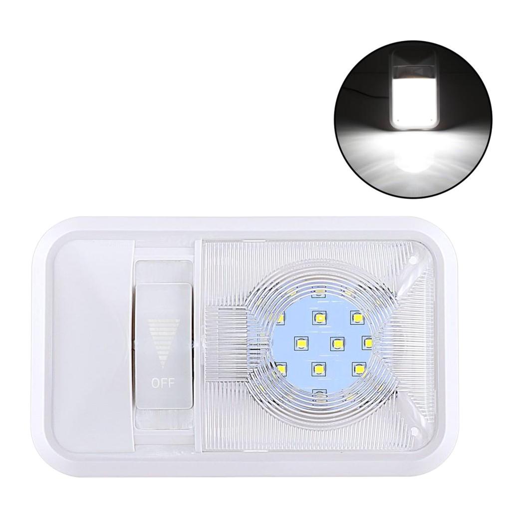 12V Led RV Ceiling Light RV Interior Lighting for Trailer Camper with Switch Easy Installation Used for Car/RV/Trailer