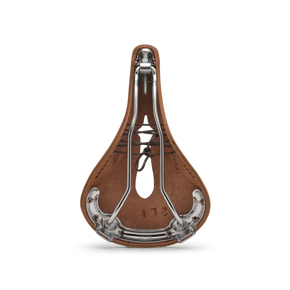 BROOKS Leather saddle Traditional classic model with perforated holes B17 IMPERIAL CHROME A.BROWN