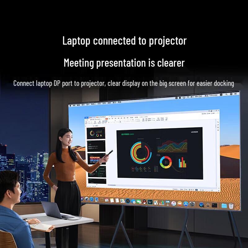 UGREEN DisplayPort to HDMI 4K Converter