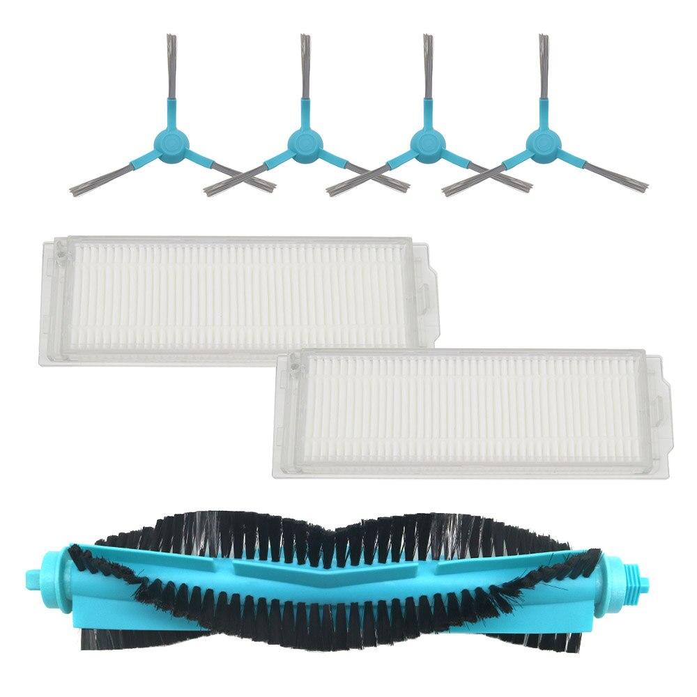 HEPA Filter Roller Brush Mop Pads Cloth for Cecotec Conga 3290 3490 3690 Vacuum Cleaner for Viomi V2  V-RVCLM21B  Mijia STYJ02YM