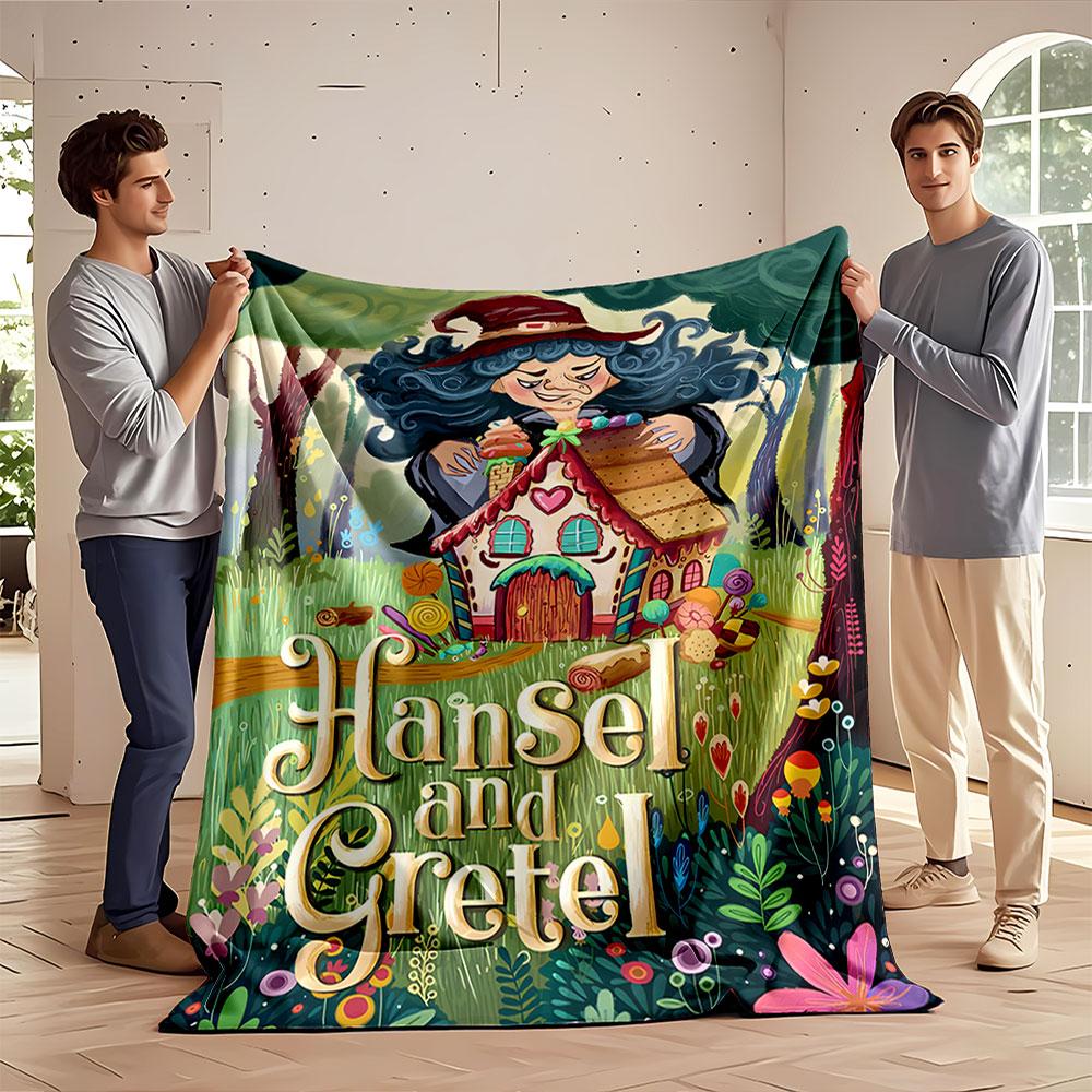 Hansel and Gretel Blanket for all seasons blanket lunch break throw gift