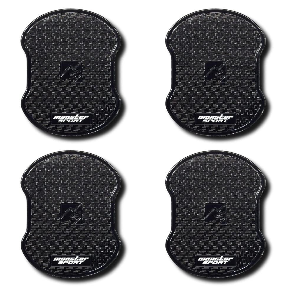 MONSTER SPORT Door Handle Protectors for Honda Frontier Solio and Wagon R Set of Door Handle Made In [WDB3S/WEB3S], [MA27S], [MH35S], 4,