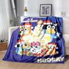 1Pc Christmas Friends Celebration Blanket Soft And Comfortable Casual Warm Camping Travel Christmas Halloween Gift M921100