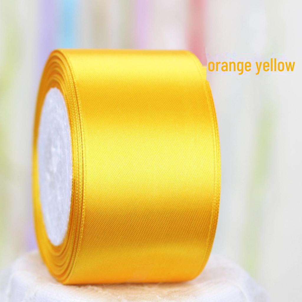 5cm Satin Flower Bow Ribbon for Cakes and Gift Boxes