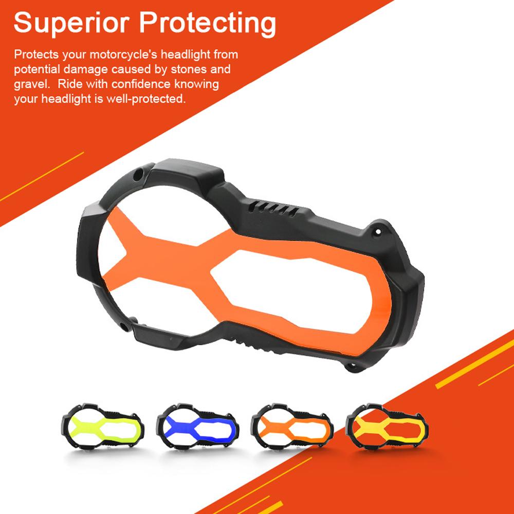 Motorcycle Headlight Protector Headlamp Guard Protective Cover Replacement for R1200GS LC GSA