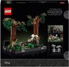 LEGO Star Wars 75353 Diorama: Pursuit by Gunship Across Endor