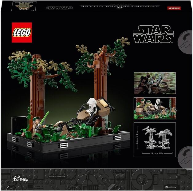 LEGO Star Wars 75353 Диорама: Преследование на боевом корабле по Эндору