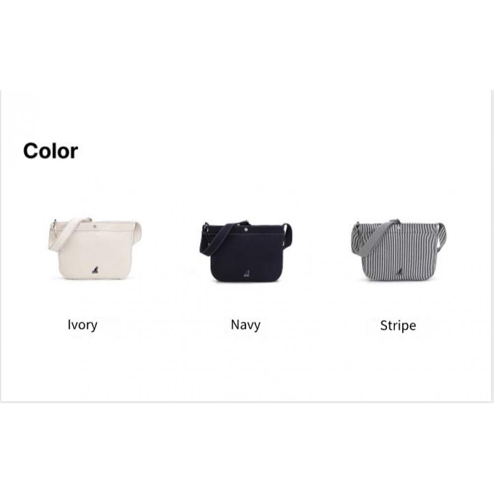 Kangol Bio Canvas Soft Cross Bag 3396 Ivory