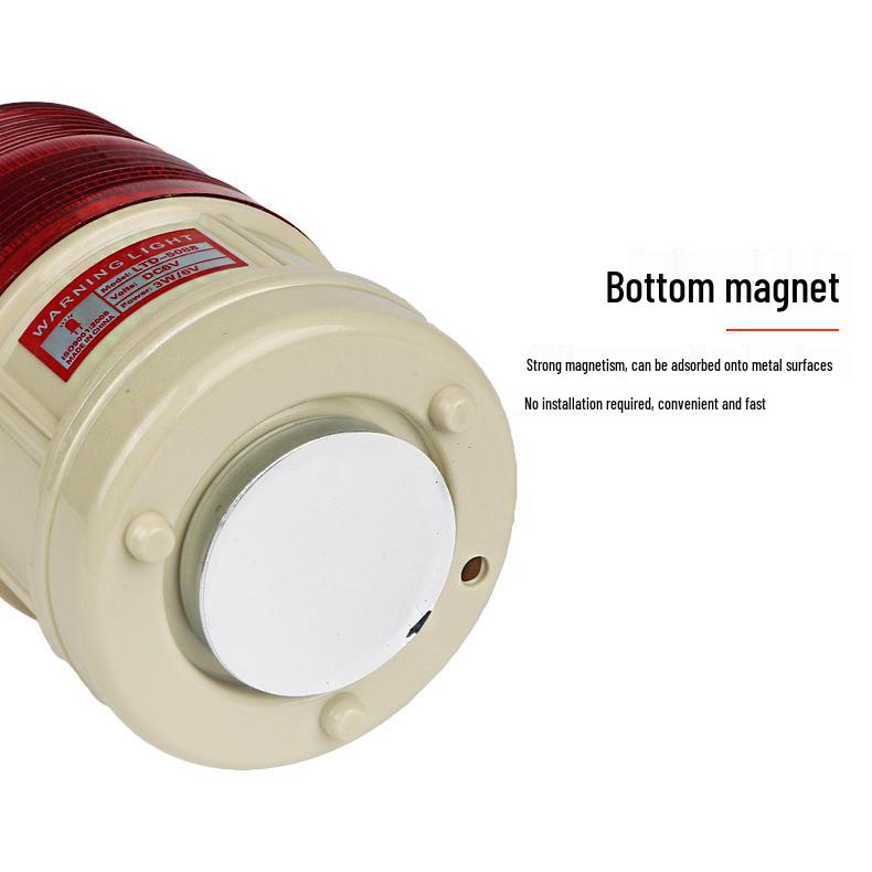 Dry Battery Flashing Alarm Strobe Light - LTD-5088 Magnetic Ceiling Police Warning Light