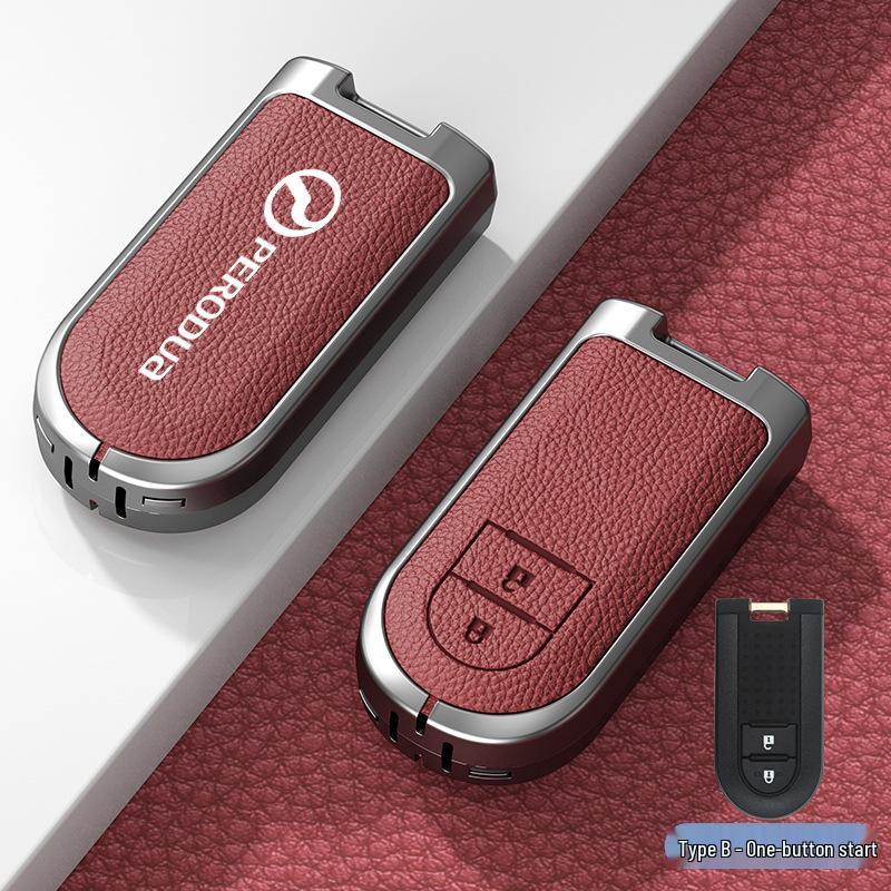 Universal Car Key Case: Fits PERODUA & Toyota Remotes, Key Shell Protection for Men & Women