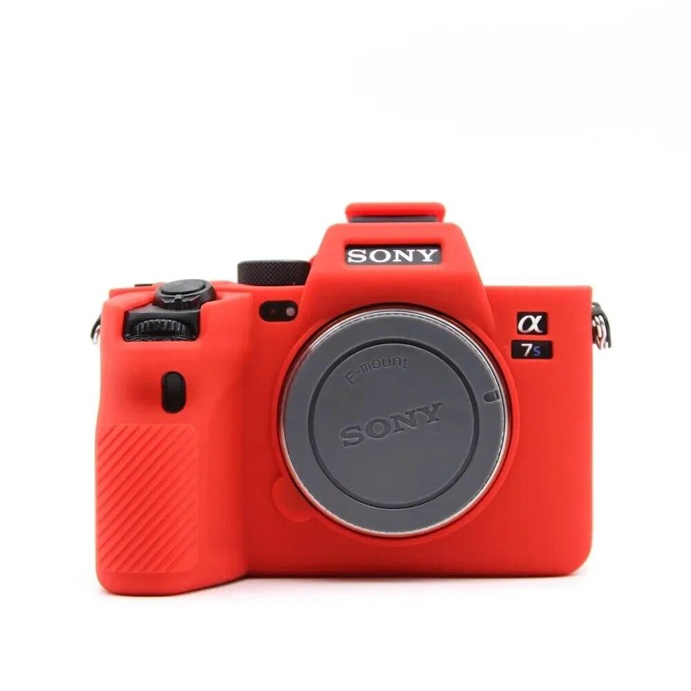 Silicone Case Cover Camera Bag for Sony A7IV A7M4 A7c A7R A7 A7S Mark III IV A7SIII A7III A7RIII A7RIV