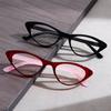 Neue Modische Lesebrille Damen Trendige Cat-Eye-Brille mit Sehstärke Fertigprodukt Fertigbrille Refraktionskraft Brillen