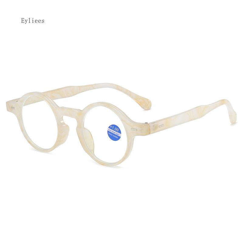 

Новые модные круглые очки для чтения с блокировкой синего света, линзы HD для мужчин и женщин, легкие, удобные очки, Gafas Hombre 4