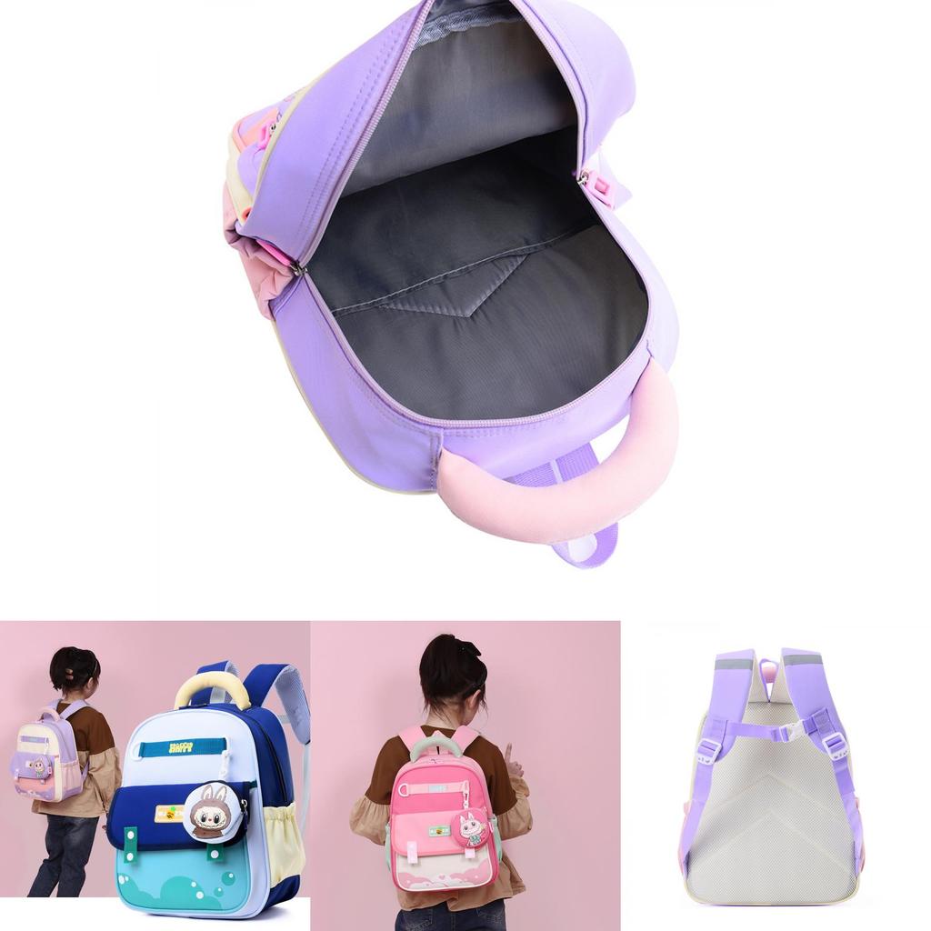 Childrens Oxford Fabric Backpack With Breathable Design For Preschoolers