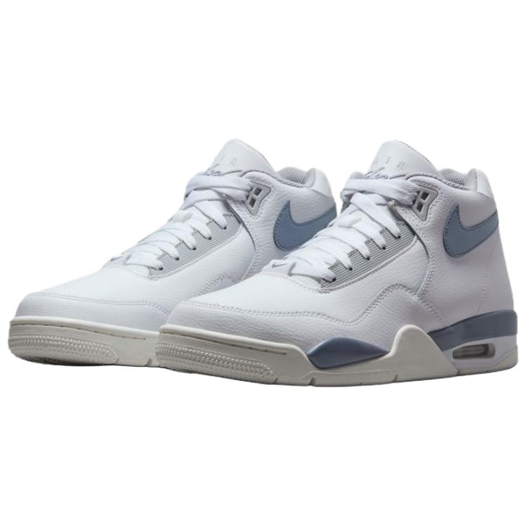 Nike Flight Legacy Comfortable Soft Mid-Top Retro Basketball Shoes Men Sneakers White IH0633-141