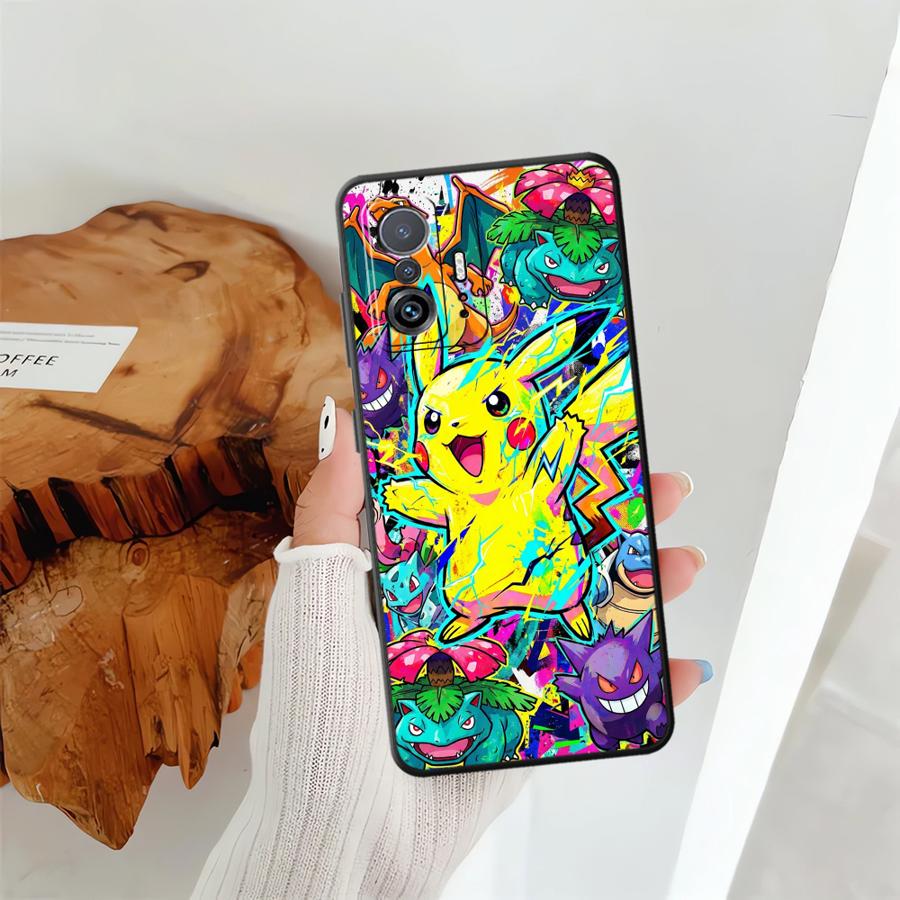 Funda Phone Cover Case for Xiaomi Mi 11 14 12 10T 12X 15 Pro 12T Pro 13 Lite 11T Hot Comic Pokemon Art