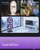 100-Speed USB Circulating Desktop & Wall-Mounted Electric Fan with Timer & Digital Display