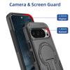 Shockproof Fashion Magnetic Armor Case for Google Pixel 10 Pro XL 5G Pixel10 Pixel9 Pixel 9 Pro XL Kickstand Cover Accessories