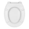 AWD INTERIOR 1998 Palmera Soft-Close Toilettensitz, Duroplast, Schwarz mit Palmen