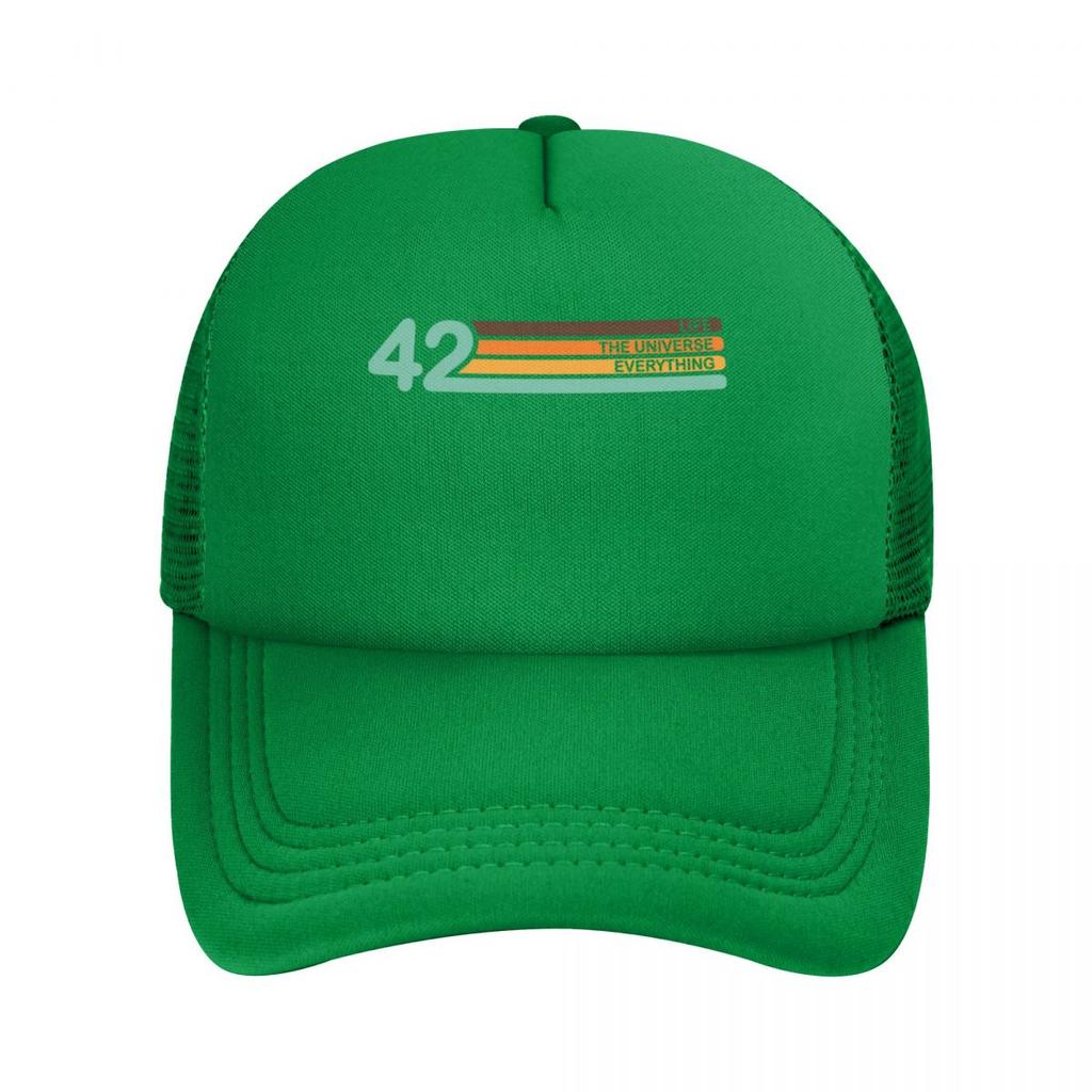 Baseball Caps 42 Life The Universe And Everything Funny Mesh Hats Outdoor Summer Unisex Hats