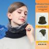 Winter Fleece Neck Gaiter: Windproof, Warm, Drawstring Design for Outdoor Skiing & Cycling