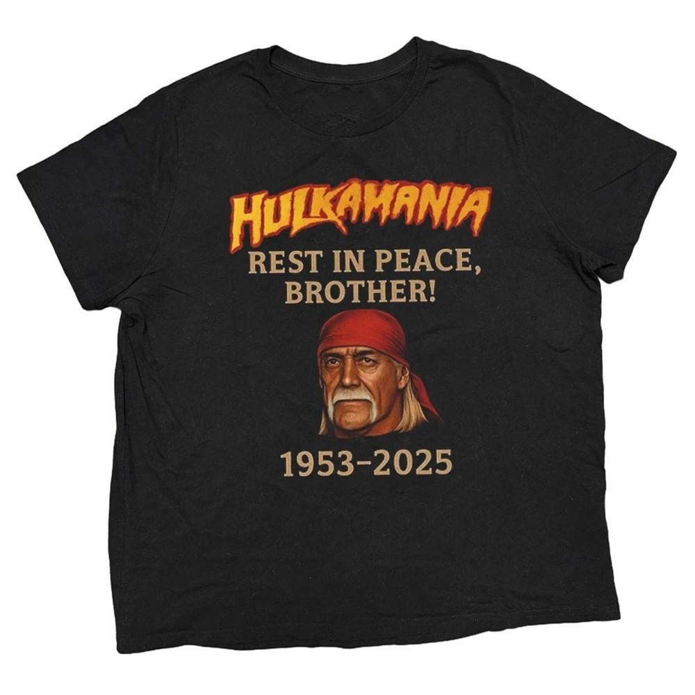 New Hulk Hogan Memorial 1953-2025 Gift For Fans Unisex S-5XL Shirt UH1576 Unisex T-Shirt M