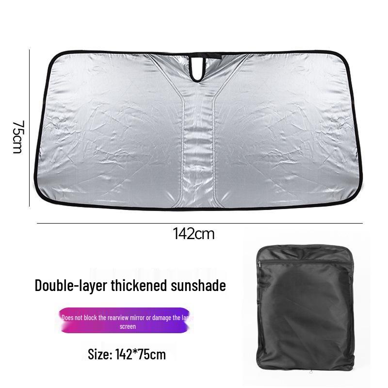 Car Windshield Sunshade: Heat Insulation & Interior Cooling Shield