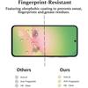 Film de protection en verre trempé - Booling - pour Samsung Galaxy A56 5G - Pack de 3 - Résistant aux rayures - Antichoc