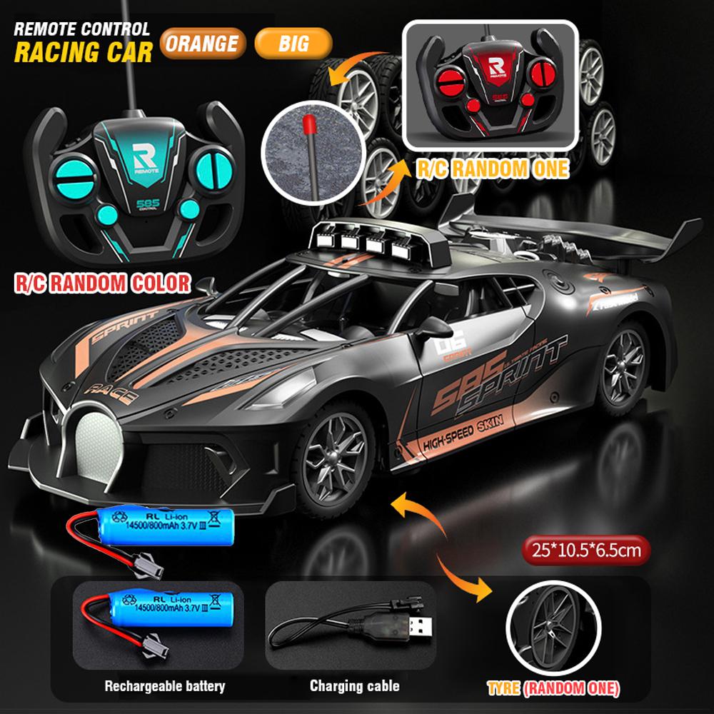 1/18 RC Auto Vysokorychlostní Drift Sportovní Auta Dálkově Ovládané Vozidlo Sportovní Závodní Auto Hračka Model Dětské Hračky pro Kluky Dárky k Narozeninám