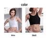 Ice Silk Chest Sculpting Vest for Women - Zipper Binder with Bust Reduction & Body Shaping Features