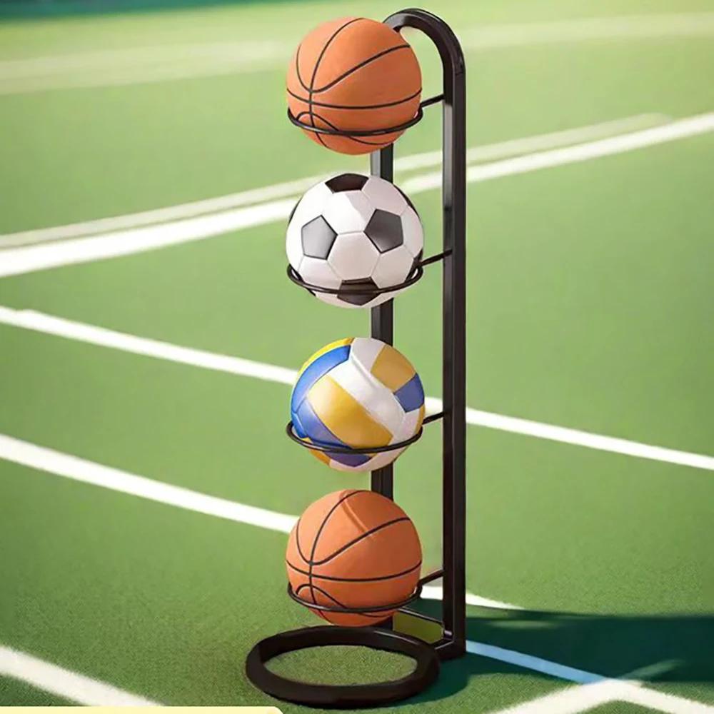 Indoor Basketball Storage Rack Put Ball Football Storage Basket Placed Rack Kindergarten Volleyball Stand Holder Space