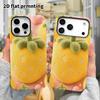 Phone Case: 2D Flat, Suitable for iPhone 18, 17, 16, 15, 14, 13, 12 Pro Protective Case, Plush Strawberry Close-up, Perfect Christmas and Halloween Ho