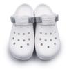 Amozi and Clog Perfect for Outdoor and CL304 Size Men's Women's Sandals, Casual, Fashionable, Breathable, Wear, Beach, River, Summer. White, 27.0cm.